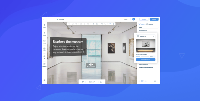 Introducing 360° video support in Zapworks Designer. Create immersive experiences effortlessly for training, virtual tours, and more across any device.